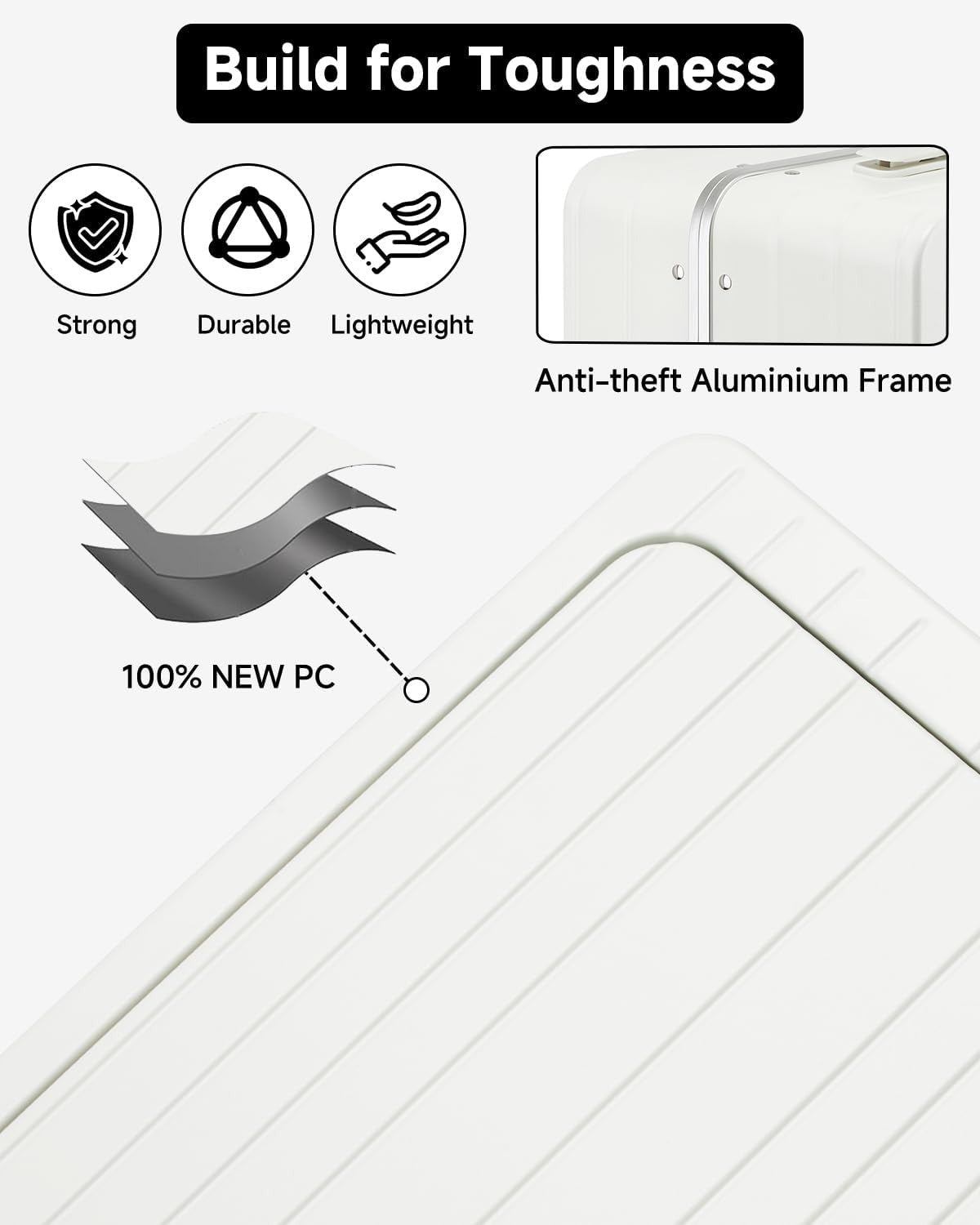 MB Aura Multifunctional Aluminium Cabin Suitcase – Elegance, Security & Innovation